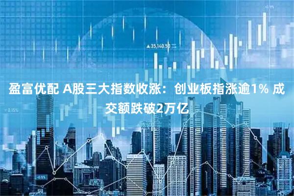 盈富优配 A股三大指数收涨：创业板指涨逾1% 成交额跌破2万亿