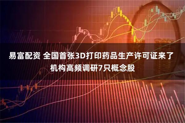 易富配资 全国首张3D打印药品生产许可证来了 机构高频调研7只概念股