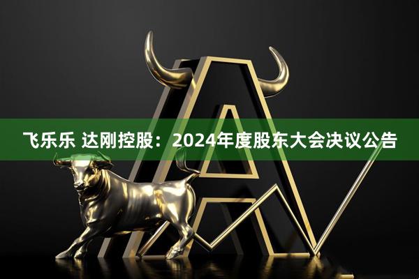 飞乐乐 达刚控股：2024年度股东大会决议公告
